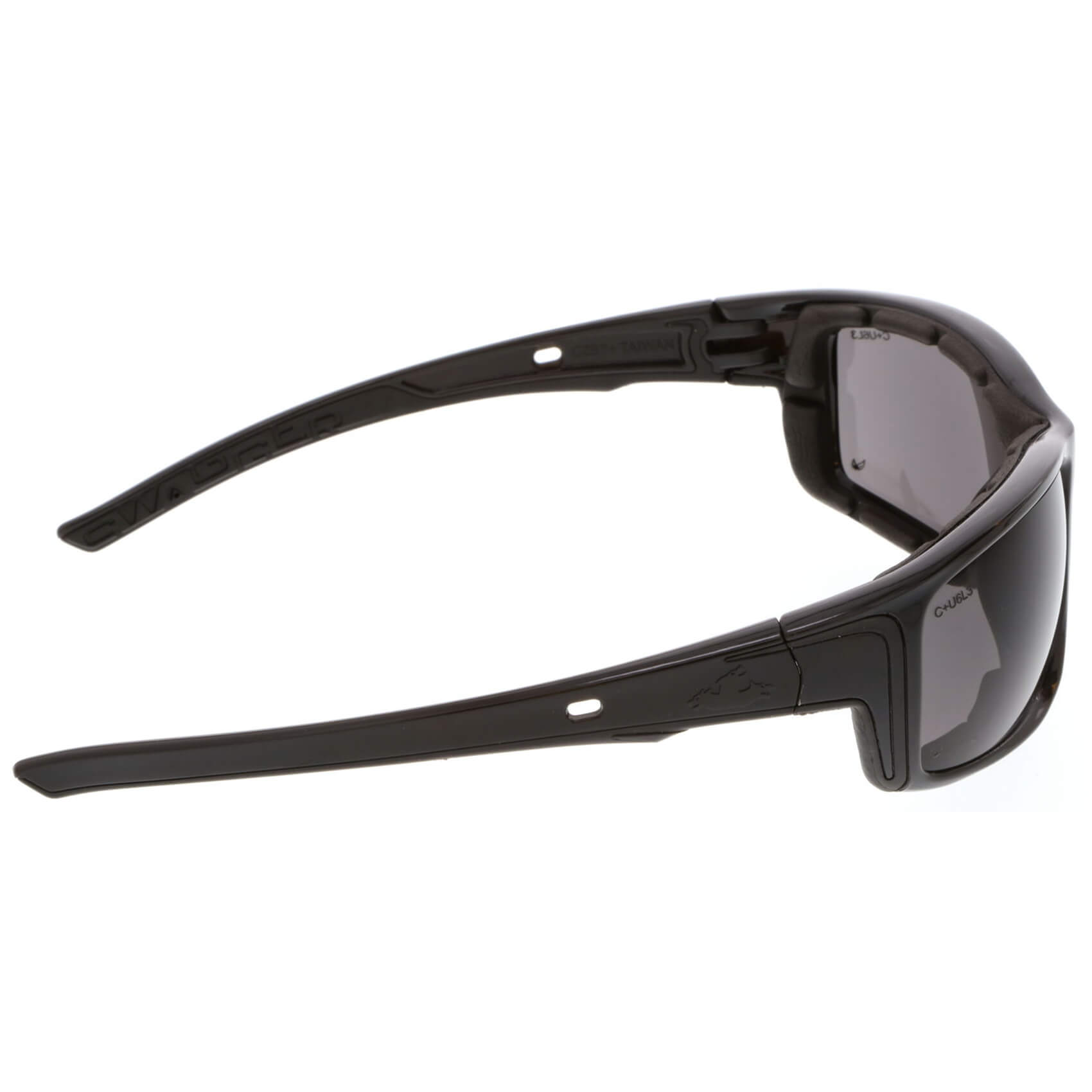 MCR Safety Swagger SR5 Foam-Lined Safety Glasses with Black Frame and Gray MAX6 Anti-Fog Lens-Safety Glasses USA-4