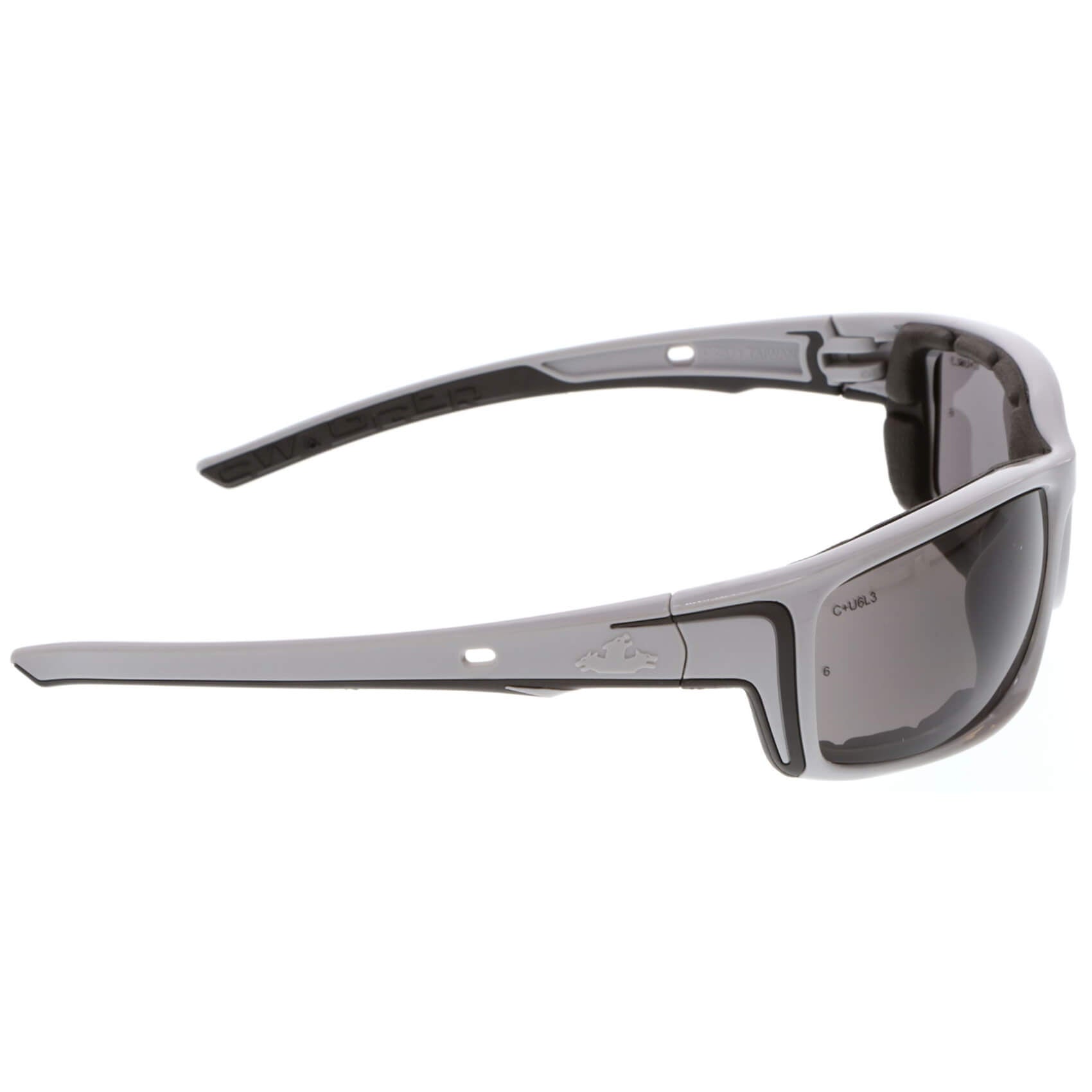 MCR Safety Swagger SR5 Foam-Lined Safety Glasses with Gray Frame and Gray MAX6 Anti-Fog Lens-Safety Glasses USA-4