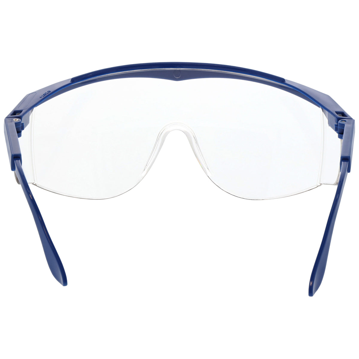 MCR Safety SS1 Safety Glasses with Blue Frame and Clear Lens