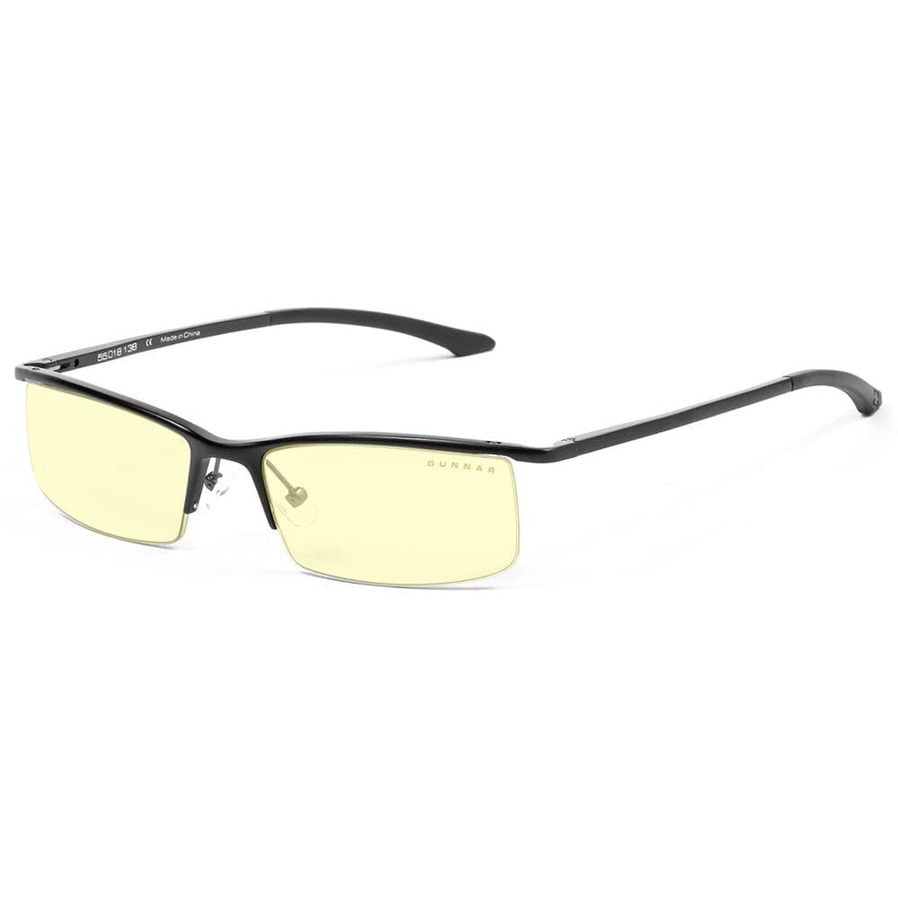 Gunnar Emissary Blue Light Computer Glasses-Onyx Frame Amber Lens-ST003-C001-Safety Glasses USA-2