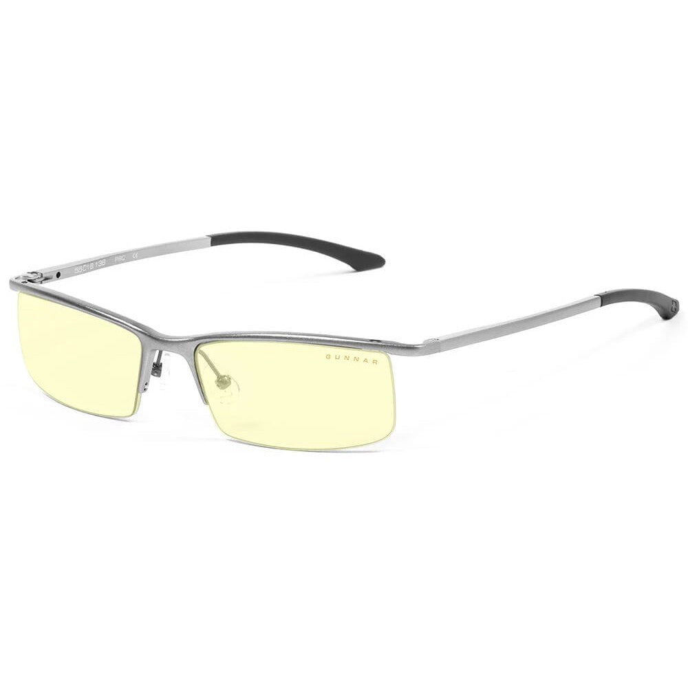 Gunnar Emissary Blue Light Computer Glasses-Mercury Frame Amber Lens-ST003-C011-Safety Glasses USA-1