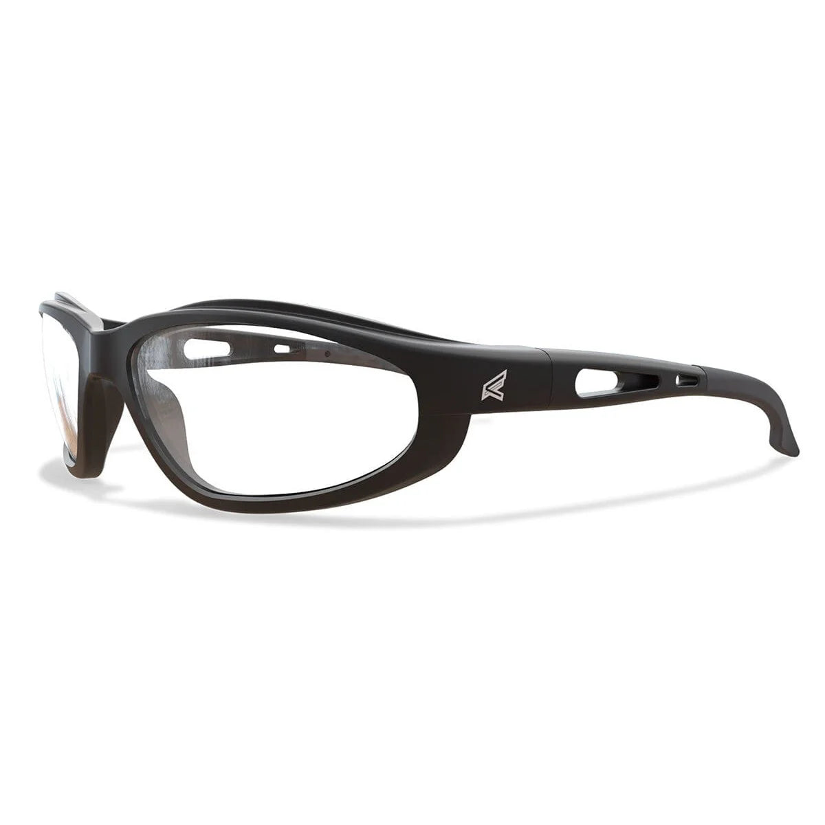 Edge Dakura Safety Glasses-SW111-Black Frame - Clear Lens-Safety Glasses USA-8