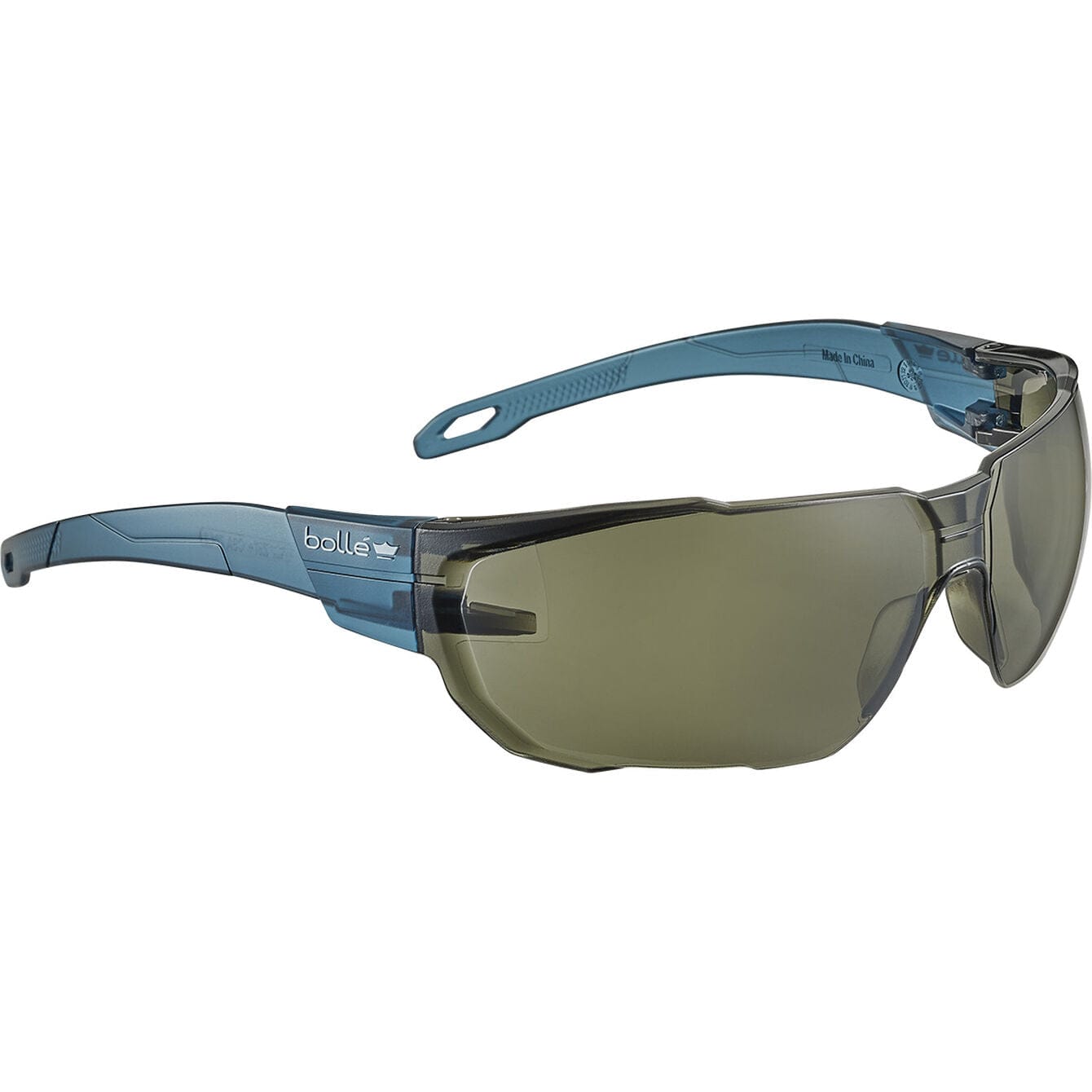 Bolle Swift Safety Glasses with Smoke Anti-Fog Lens