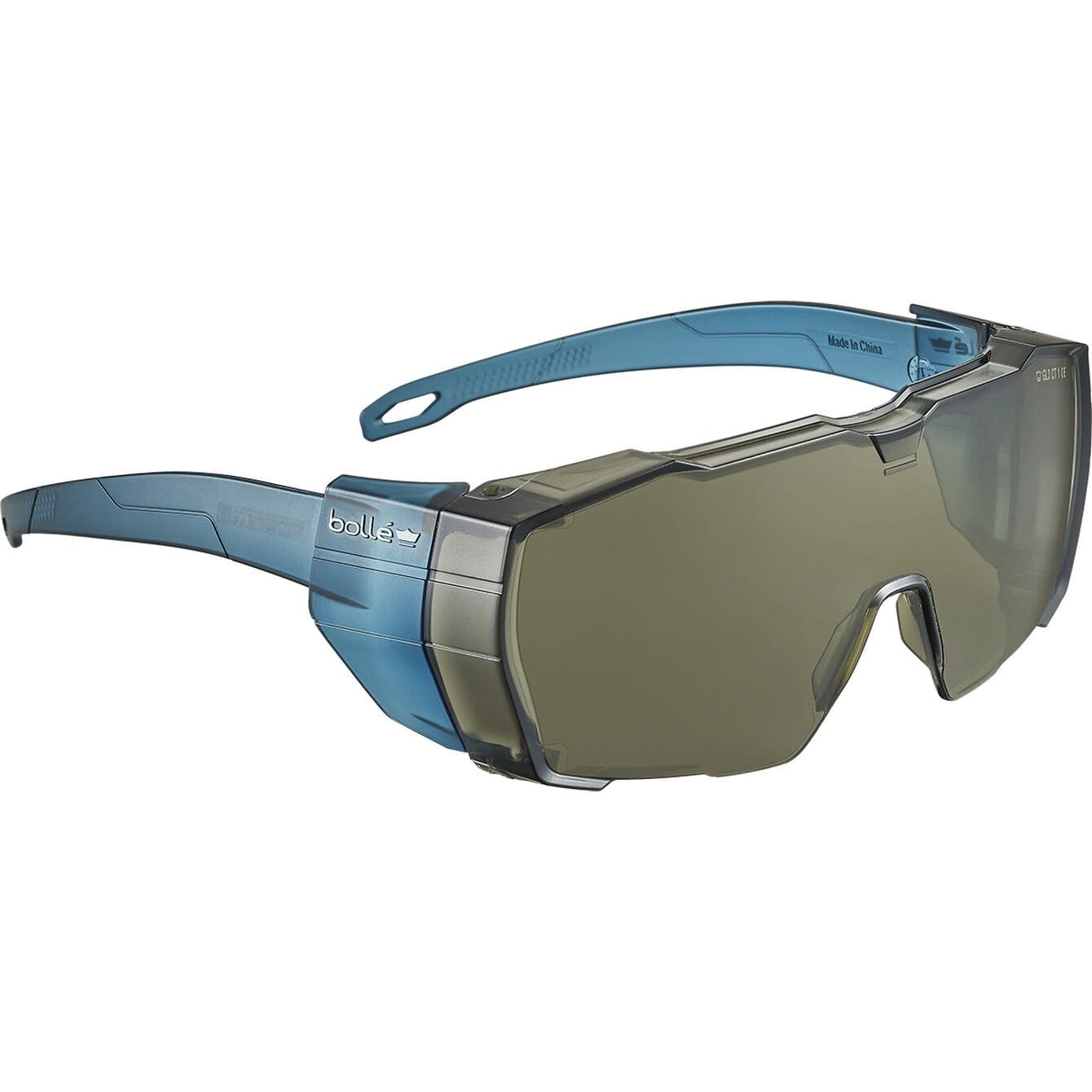 Bolle Swift OTG SWIOTN20U Safety Glasses with Smoke Lens