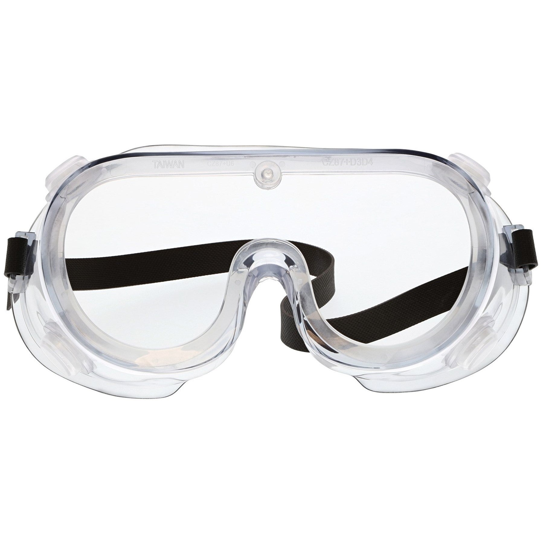 MCR Safety 2230R Safety Goggles Indirect Vent with Clear Lens Front