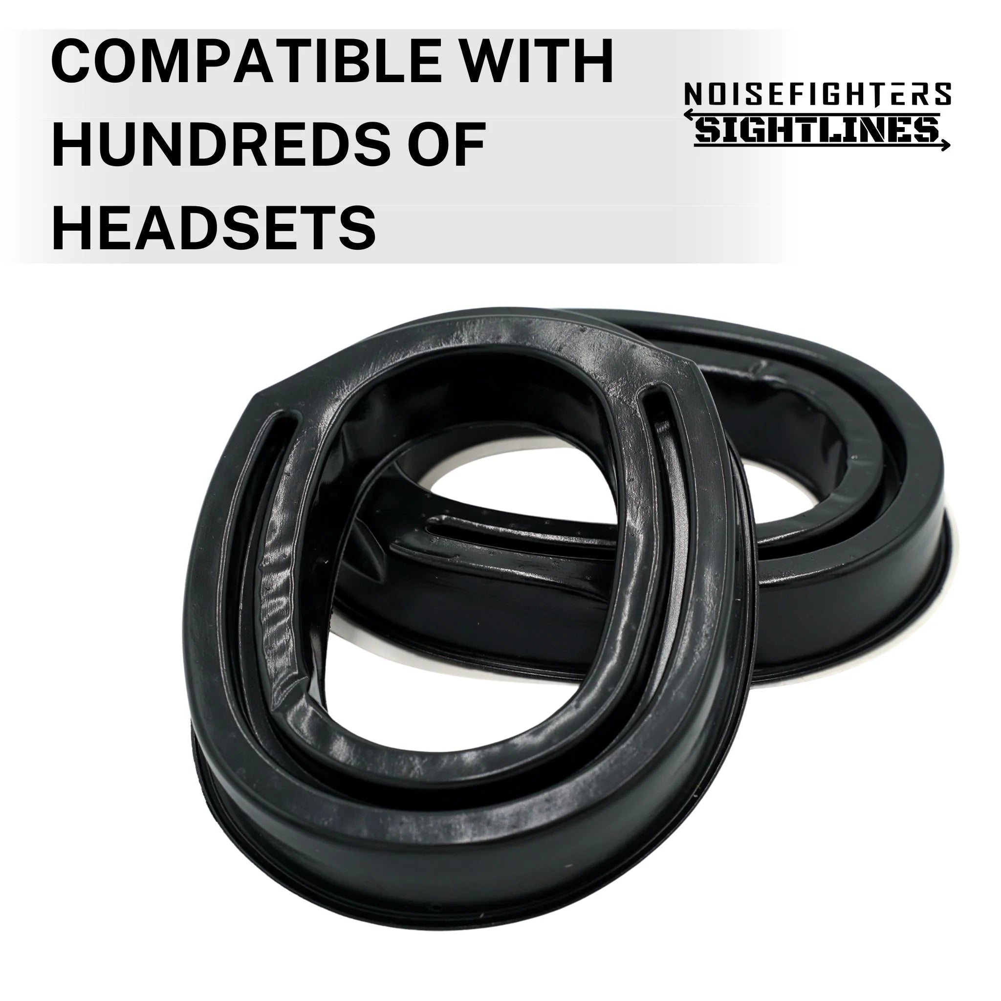 Noisefighters SightLines Gel Ear Pads For Earmuffs