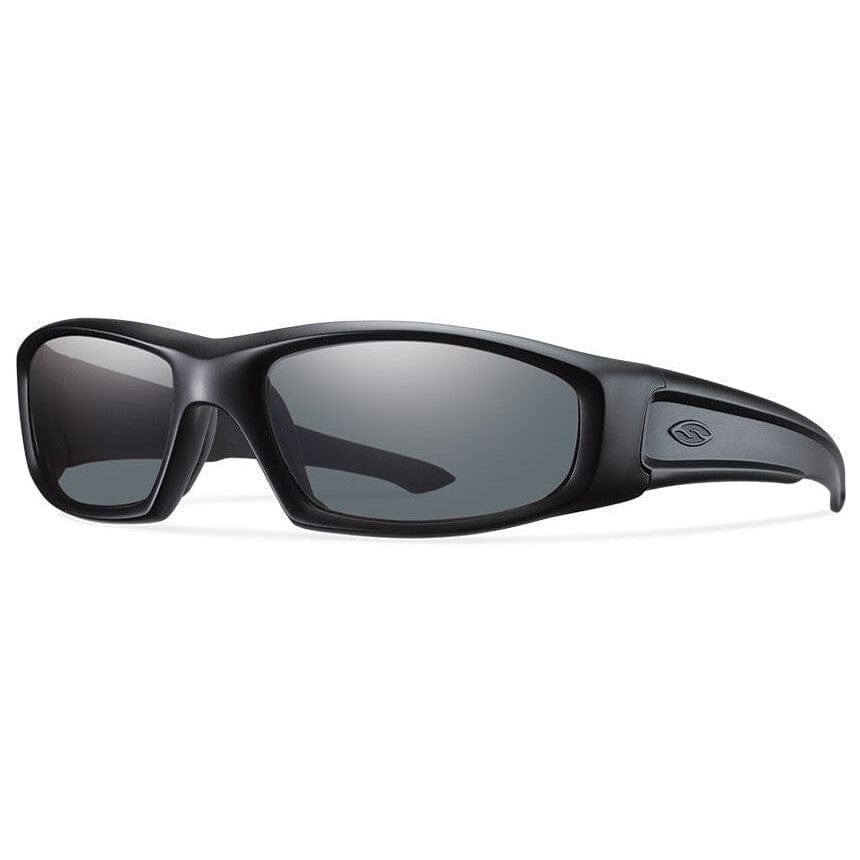 Smith Elite Hudson Tactical Ballistic Sunglasses with Black Frame and Gray Lens