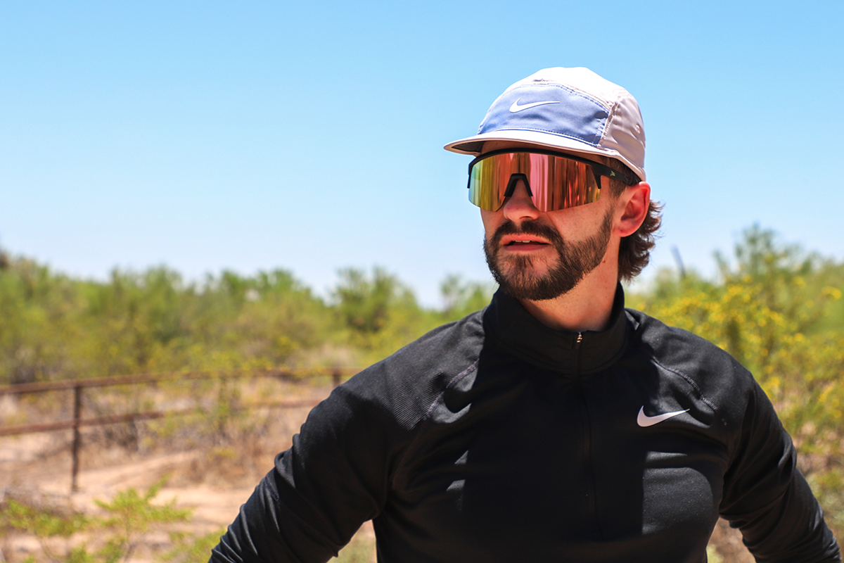 Detour Surge Safety Sunglasses with Matte Black Frame and Rose Pink Lens-Safety Glasses USA