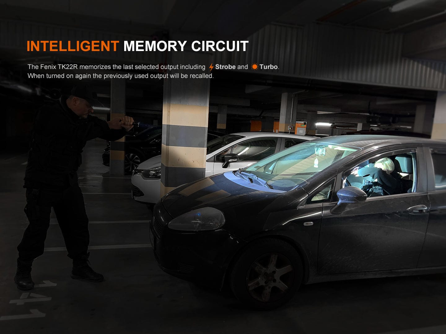 Fenix TK22R Rechargeable Tactical & Duty Flashlight - 3200 Lumens-FX-TK22R-Safety Glasses USA-6