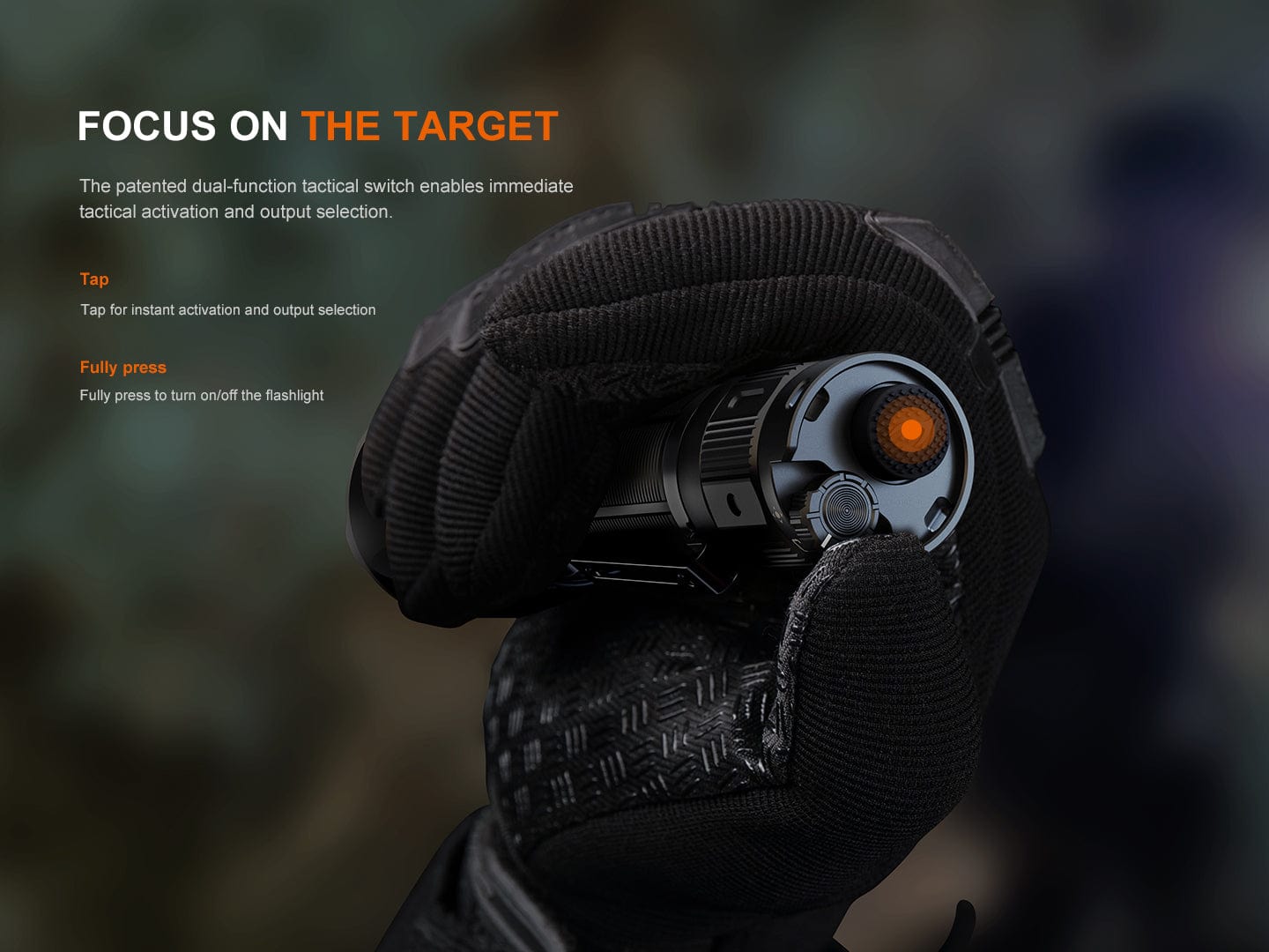 Fenix TK22R Rechargeable Tactical & Duty Flashlight - 3200 Lumens-FX-TK22R-Safety Glasses USA-4