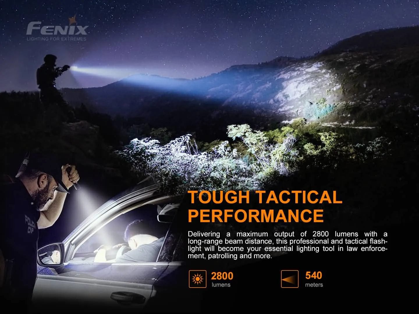 Fenix TK22 TAC Tactical Flashlight - 2800 Lumens-sku-44858656457000-Safety Glasses USA-6
