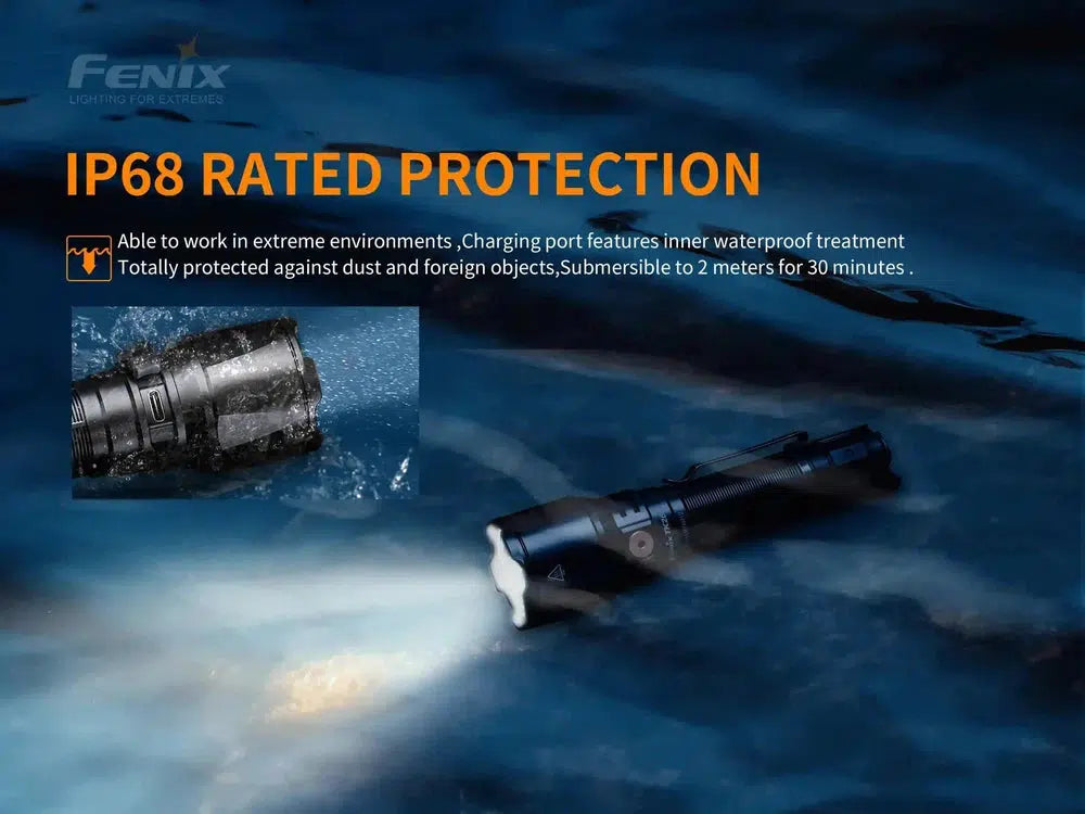 Fenix TK26R Tactical LED Flashlight - 1500 Lumens-sku-44858588692776-Safety Glasses USA-11