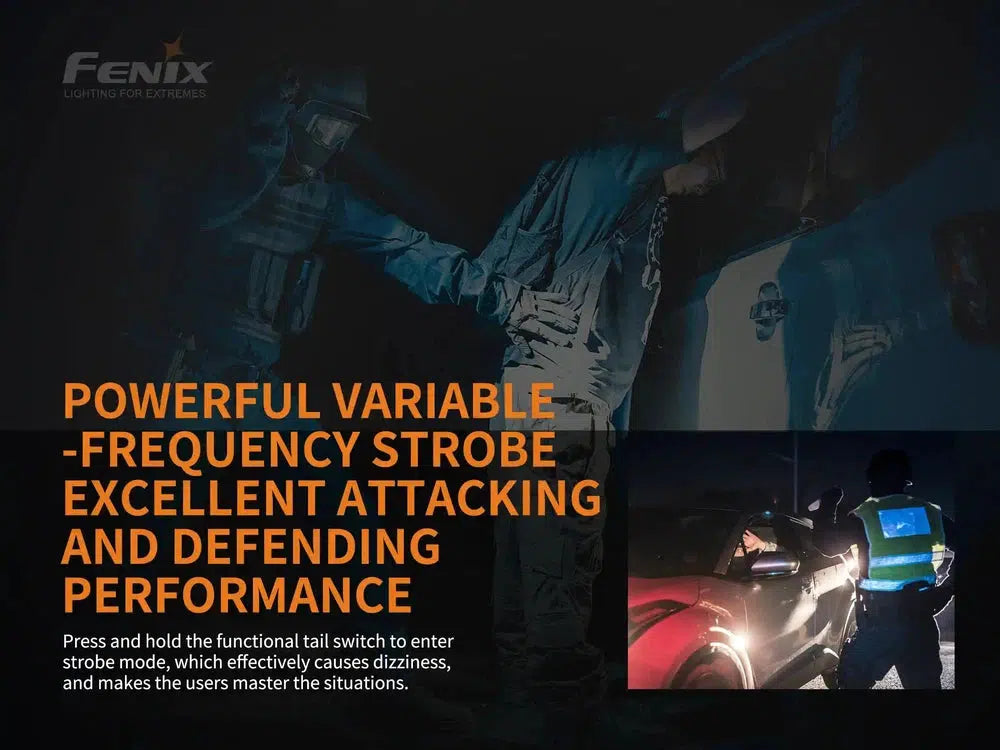 Fenix TK26R Tactical LED Flashlight - 1500 Lumens-sku-44858588692776-Safety Glasses USA-7