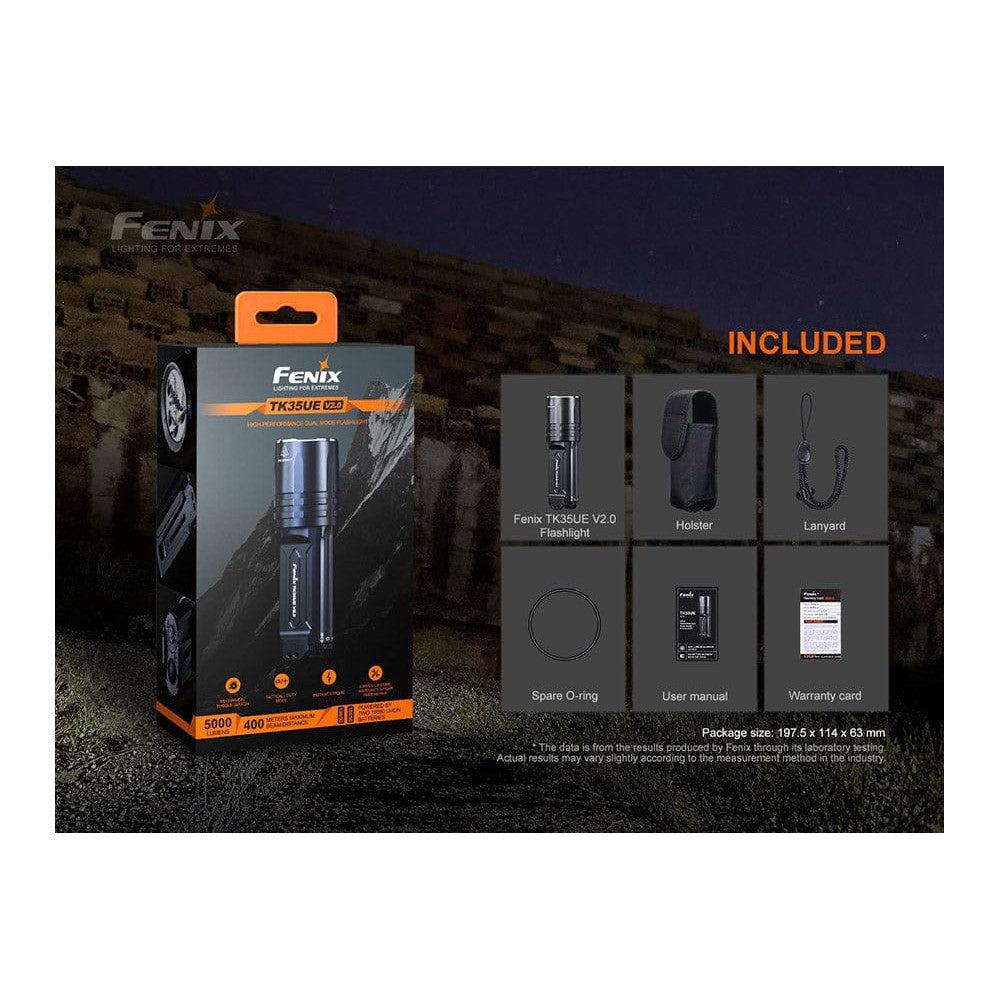 Fenix TK35UE V2.0 Flashlight - 5000 Lumens-FX-TK35UEV2-Safety Glasses USA-17