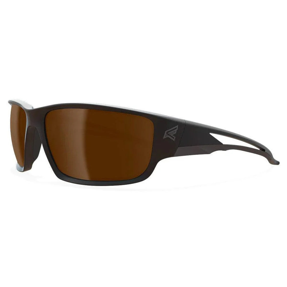Edge Kazbek Safety Glasses-TSK215-Black Frame - Polarized Copper Driving Lens-Safety Glasses USA-9