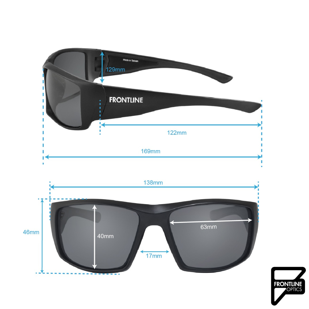 Frontline Optics Ten-8 Polarized Sunglasses-Safety Glasses USA-5