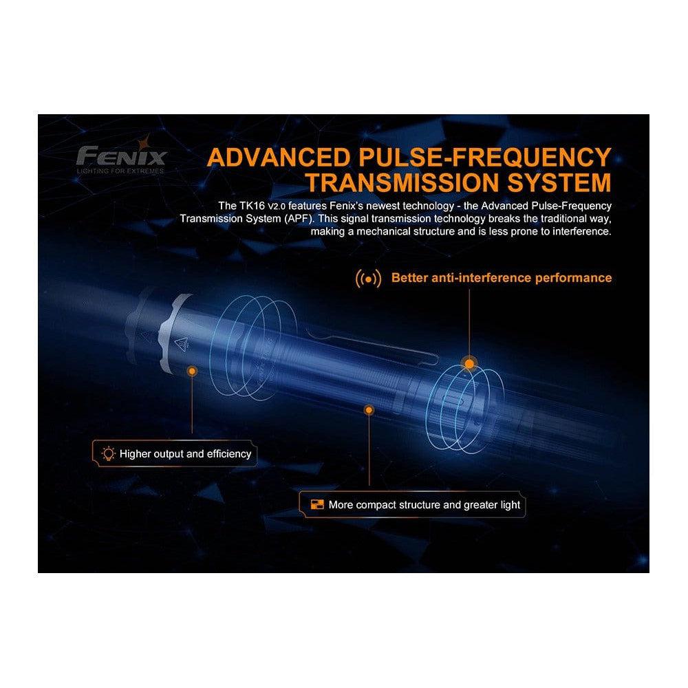 Fenix TK16 V2.0 Tactical Flashlight - 3100 Lumens--Safety Glasses USA-12