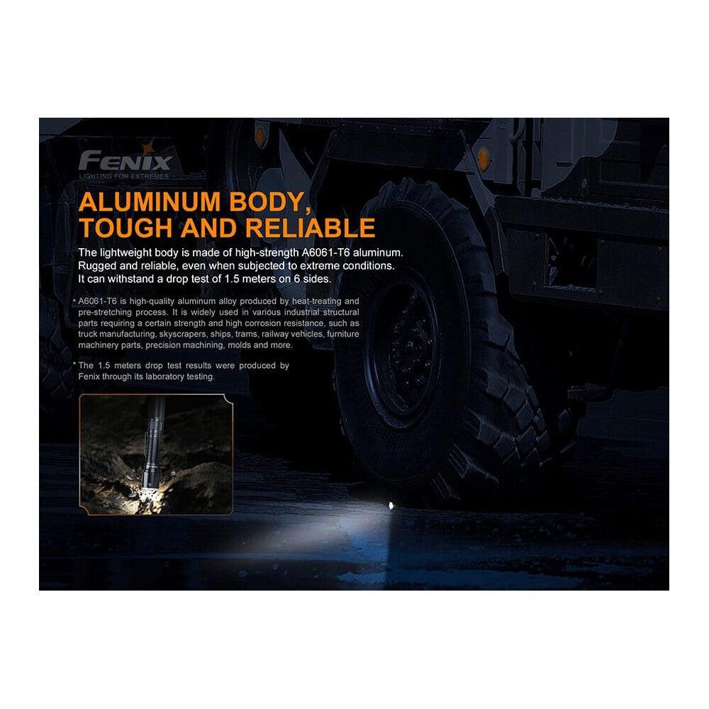 Fenix TK16 V2.0 Tactical Flashlight - 3100 Lumens--Safety Glasses USA-8