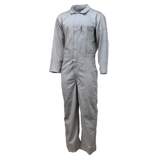 Neese VU7CA Ultra-Soft 7 oz Flame-Resistant Coverall-VU7CAGY-S-Gray-Small-Safety Glasses USA-1