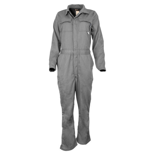 Neese VU7LCA 7 oz Women's Ultra-Soft Flame-Resistant Coverall-VU7LCAGY-XS-Gray-XSmall-Safety Glasses USA-1