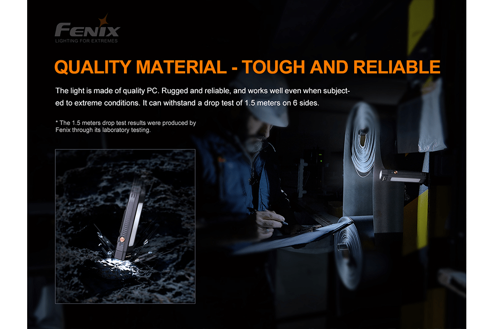 Fenix WT16R Rechargeable Work Light - 300 Lumens-FX-WT16R-Safety Glasses USA-6