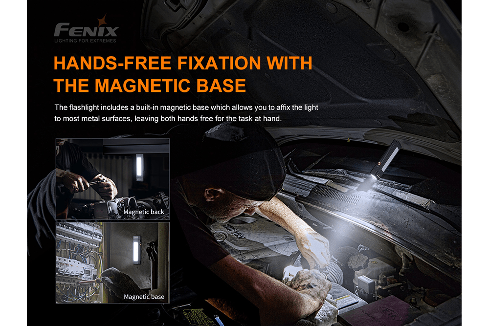 Fenix WT16R Rechargeable Work Light - 300 Lumens-FX-WT16R-Safety Glasses USA-3