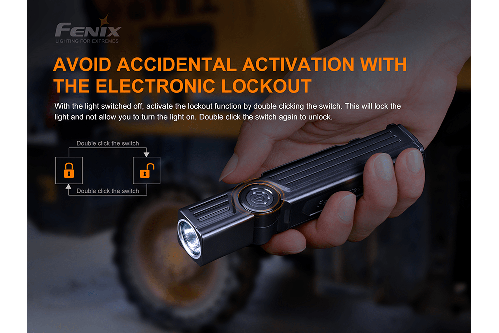 Fenix WT25R Adjustable Head LED Flashlight - 1000 Lumens-sku-44858604716328-Safety Glasses USA-9