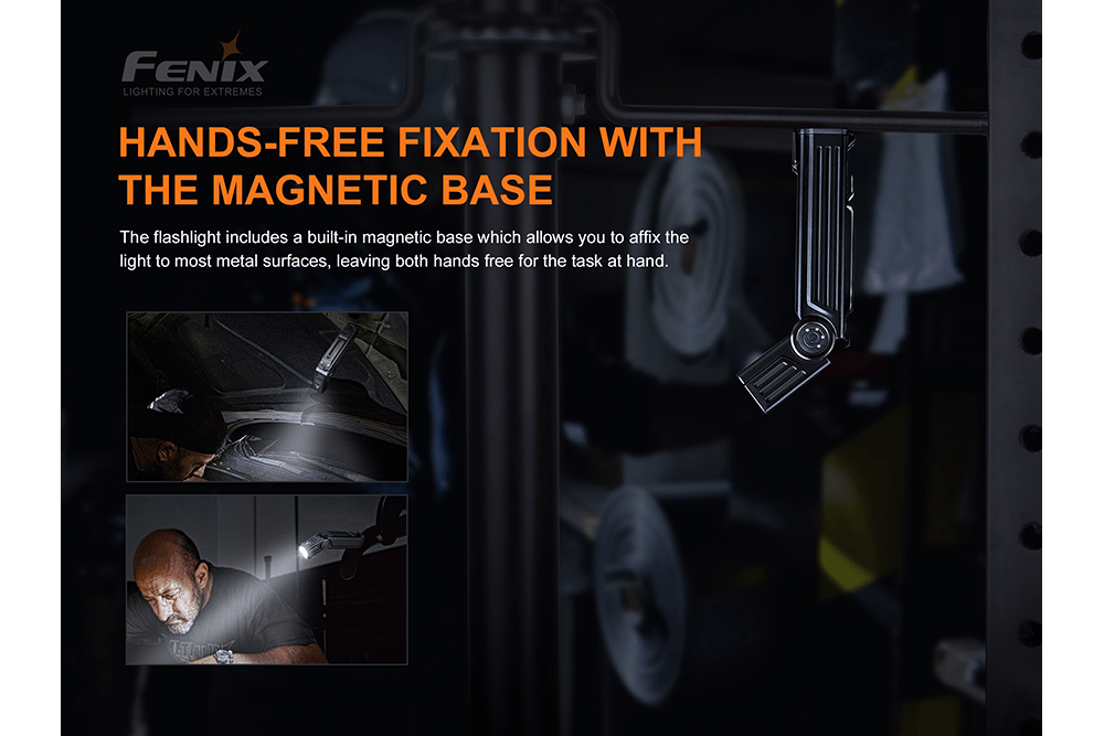 Fenix WT25R Adjustable Head LED Flashlight - 1000 Lumens-sku-44858604716328-Safety Glasses USA-8