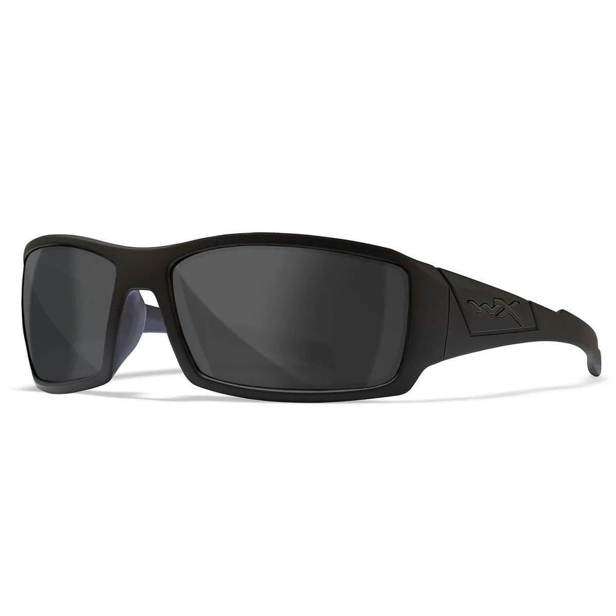 Wiley X Twisted Safety Sunglasses-WX-SSTWI01-Matte Black Frame - Smoke Grey Lens-Safety Glasses USA-2