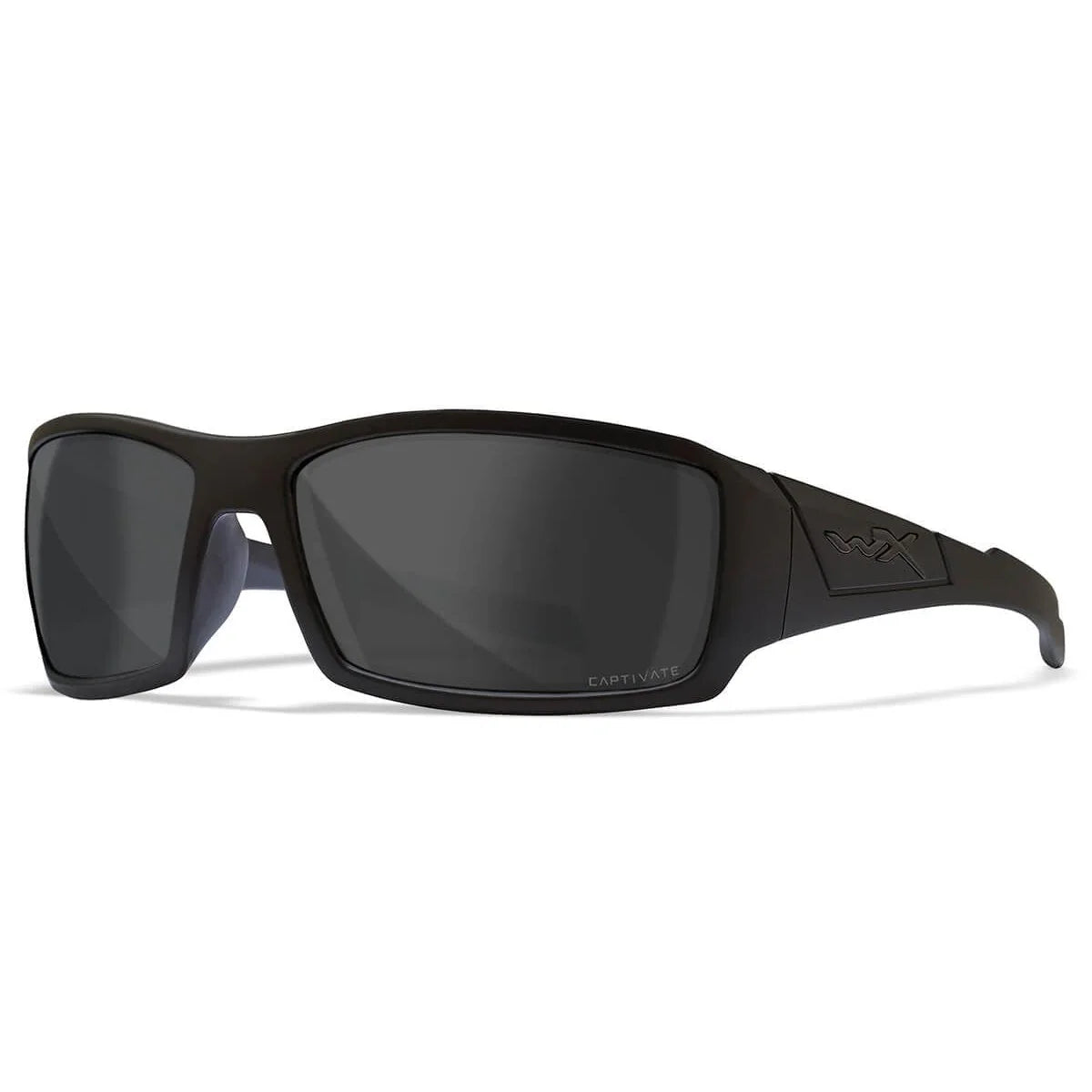 Wiley X Twisted Safety Sunglasses-WX-SSTWI18-Matte Black Frame - Polarized Smoke Grey Lens-Safety Glasses USA-3