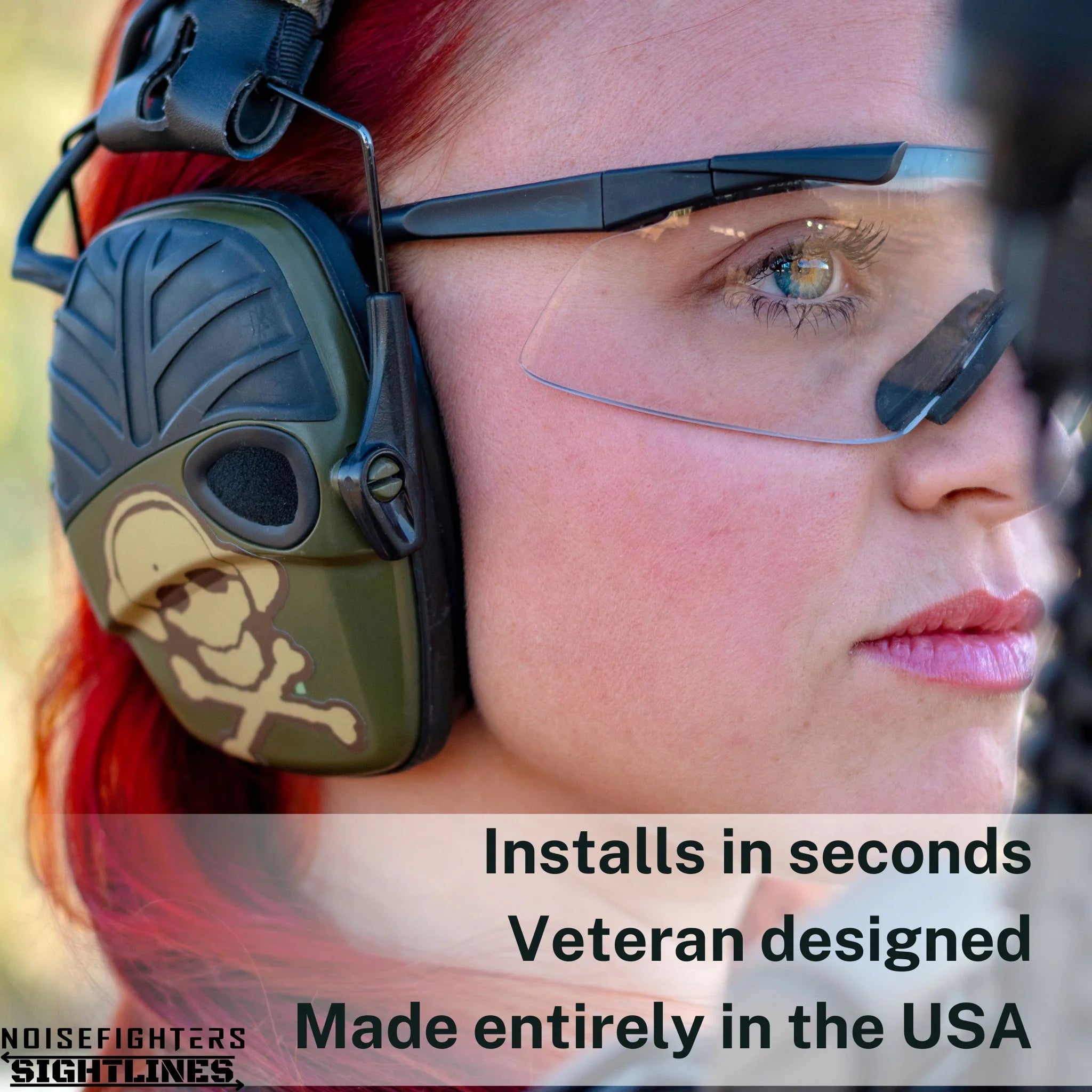 Noisefighters SightLines Gel Ear Pads For Earmuffs