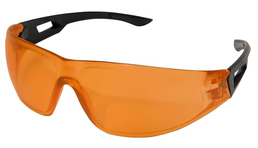 Edge Tactical Eyewear Dragon Fire Safety Glasses Tiger's Eye Anti-Fog Lens