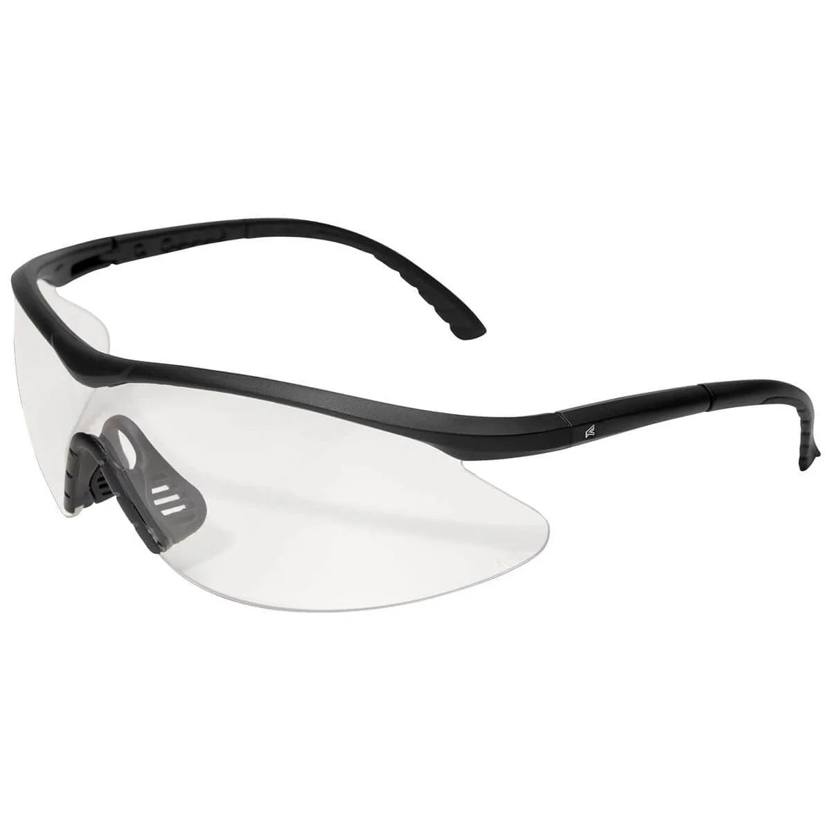 Edge Fastlink Safety Glasses-XFL611-Black Frame - Clear Vapor Shield Lens-Safety Glasses USA-2
