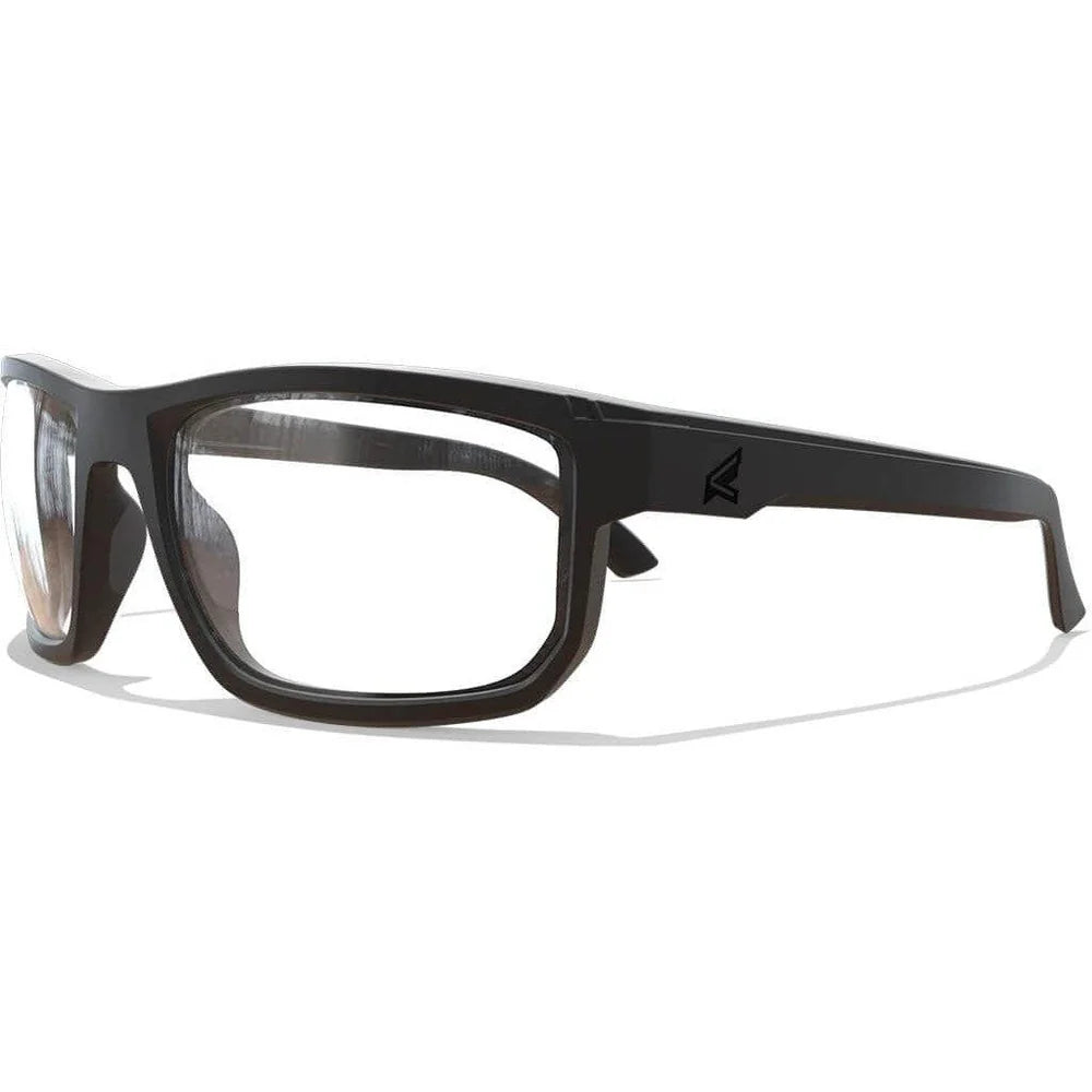 Edge Defiance Safety Glasses Black-ZDF111VS-Black Frame - Clear Vapor Shield Lens-Safety Glasses USA-3