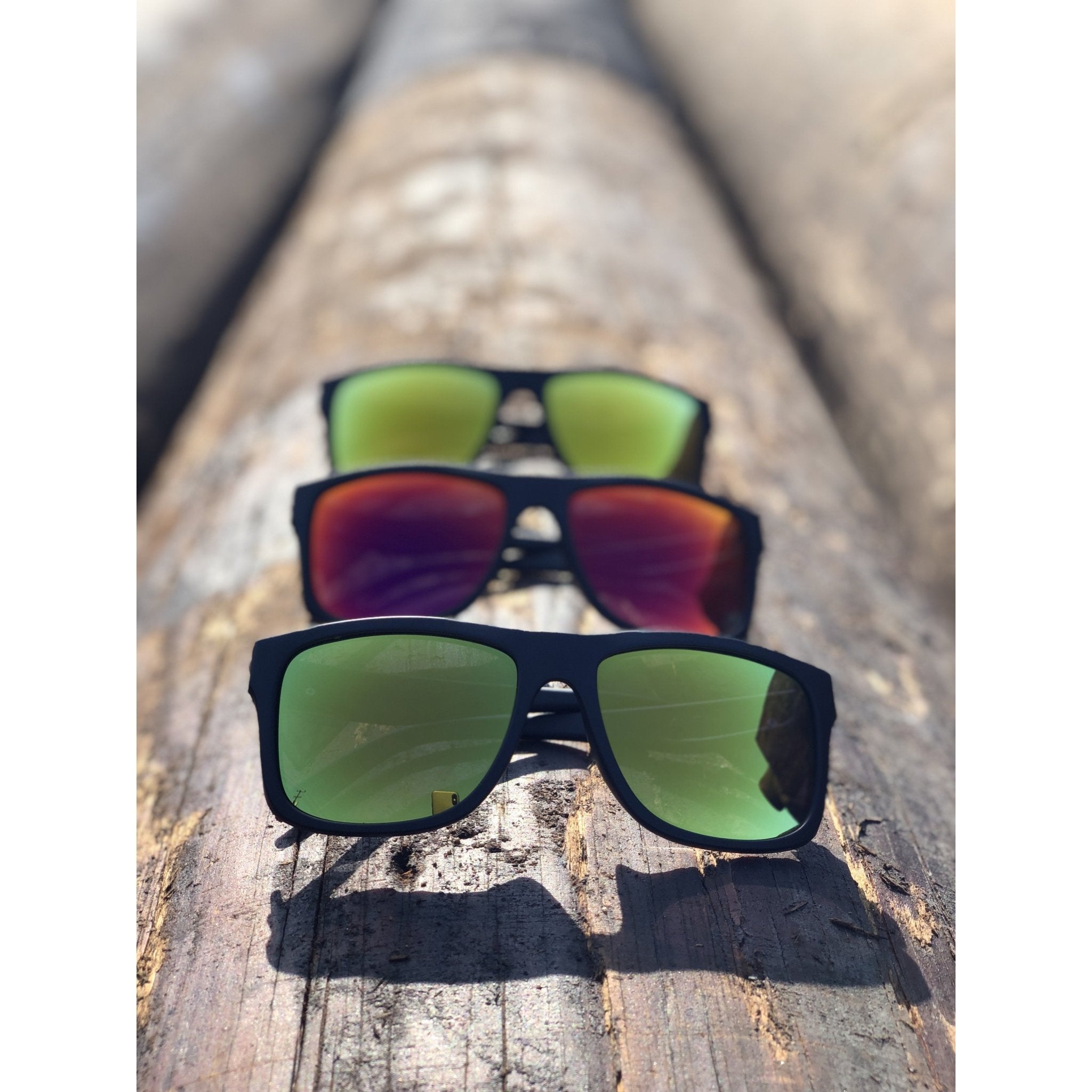 CO Eyewear A Phase Z87+ Safety Glasses Matte Black with Mirrored Lenses--Safety Glasses USA-5