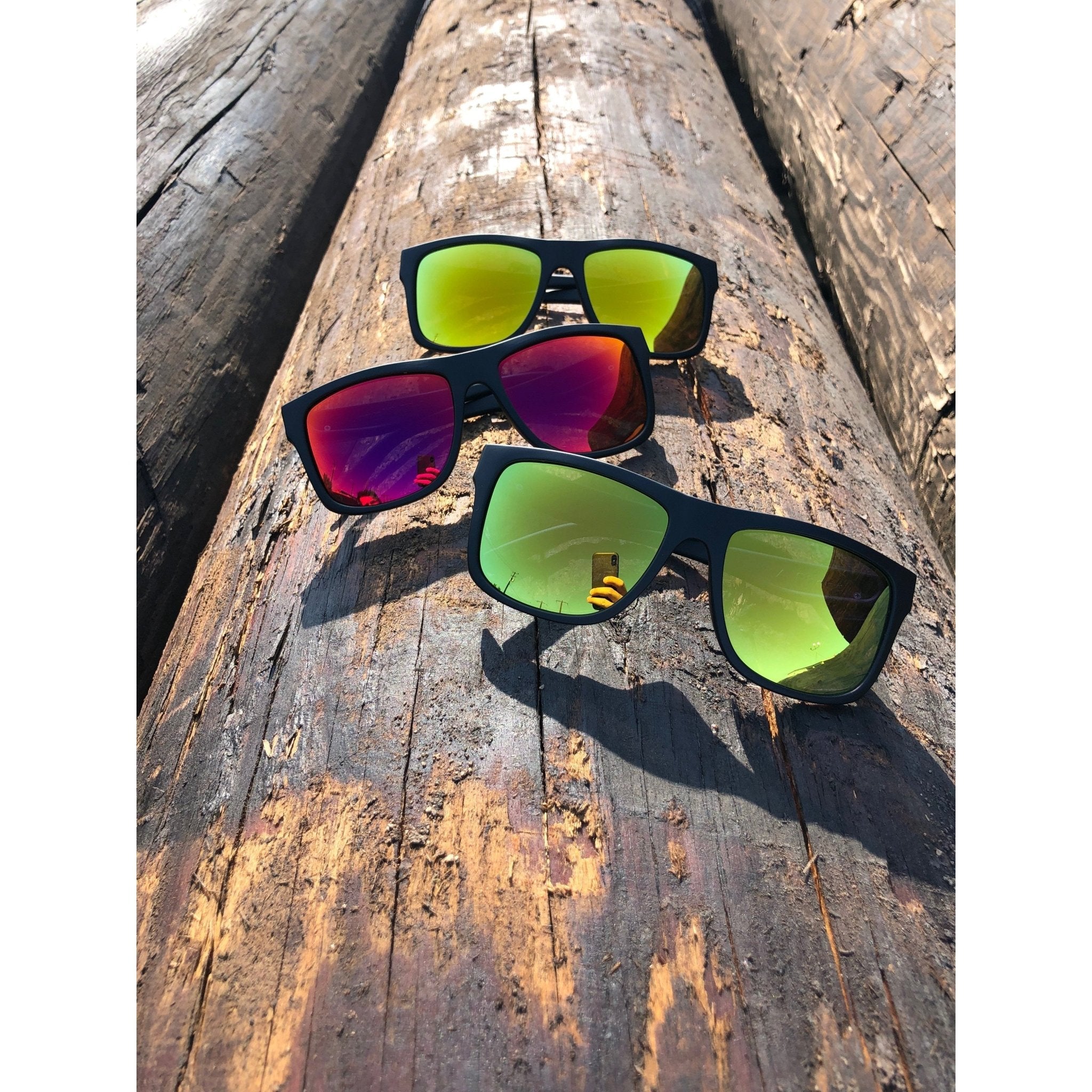 CO Eyewear A Phase Z87+ Safety Glasses Matte Black with Mirrored Lenses--Safety Glasses USA-6