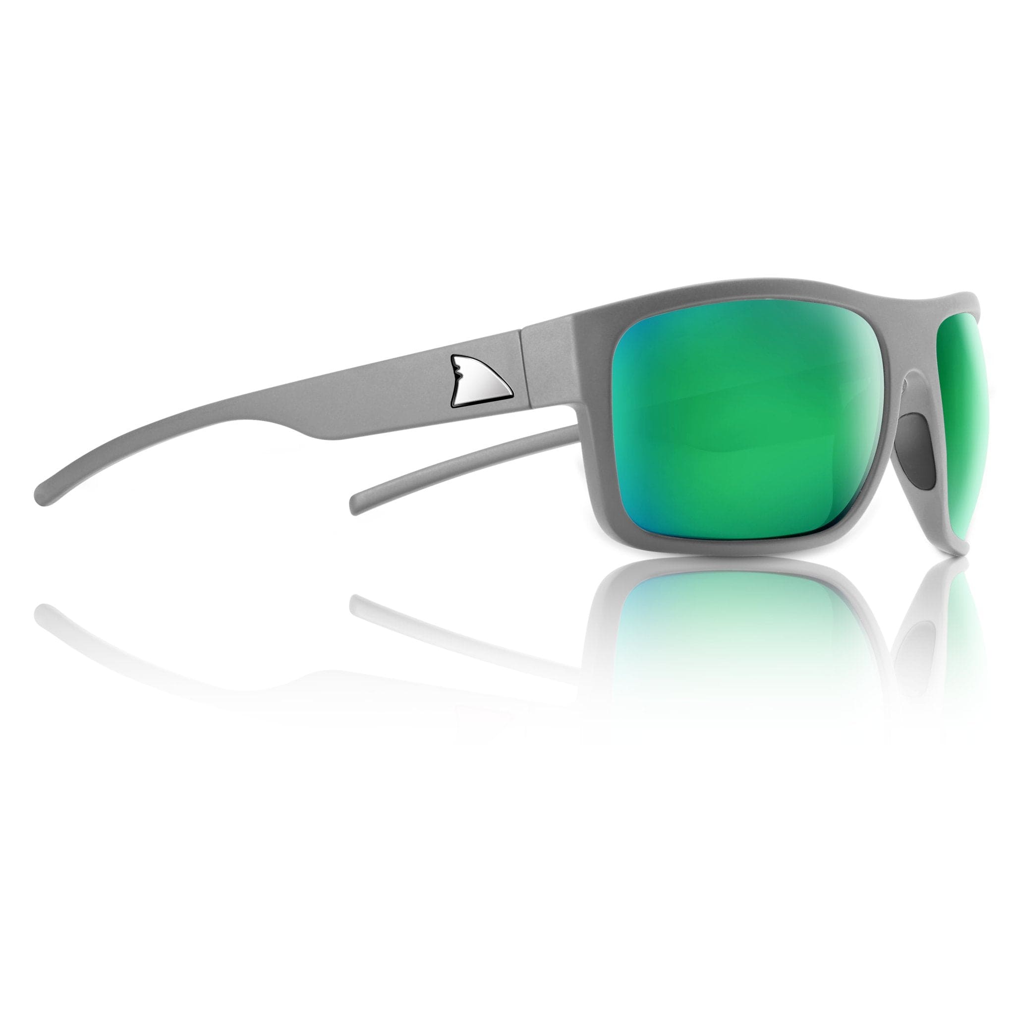 RedFin Big Ship Polarized Fishing Sunglasses-Matte Gray-Mangrove Green-sku-43202031616177-Safety Glasses USA-5