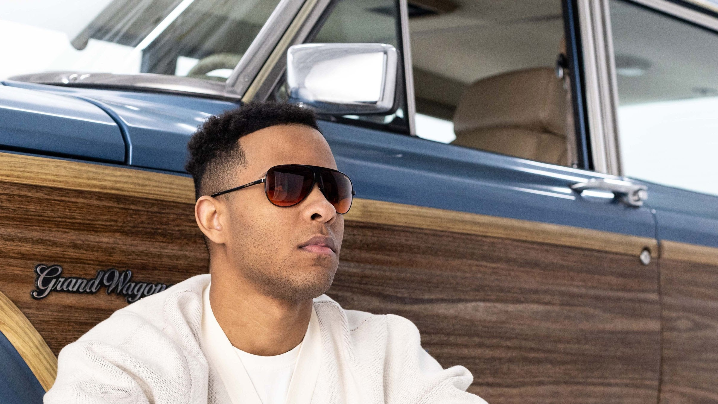 BluBlocker 1986 Aviator Sunglasses with Black Metal Frame and Amber Lens-Safety Glasses USA-7