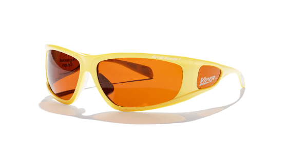 BluBlocker Nantucket Crisps X Viper Sunglasses with Honey Frame and Amber Lens-Safety Glasses USA-1