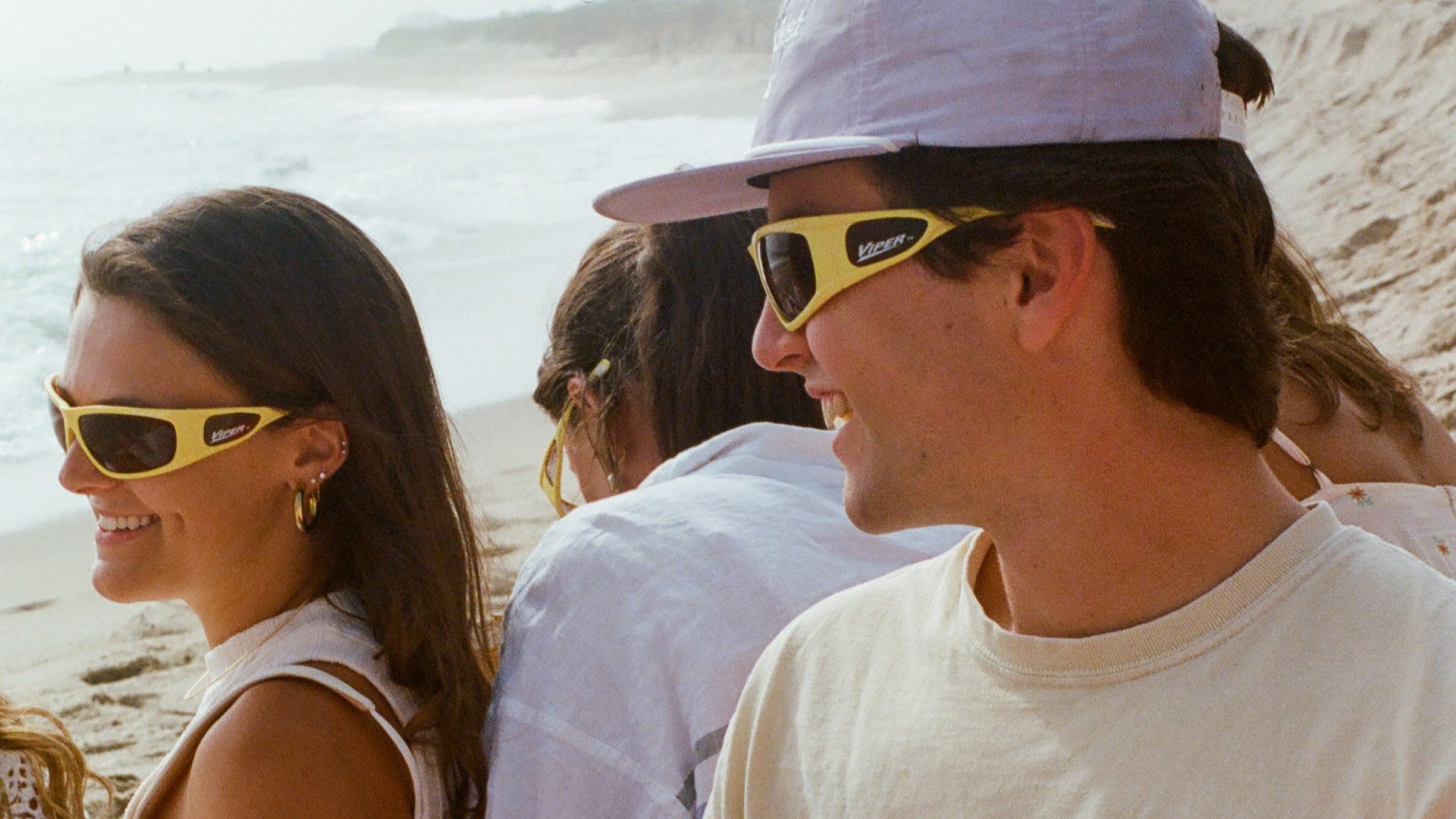 BluBlocker Nantucket Crisps X Viper Sunglasses with Honey Frame and Amber Lens-Safety Glasses USA-2