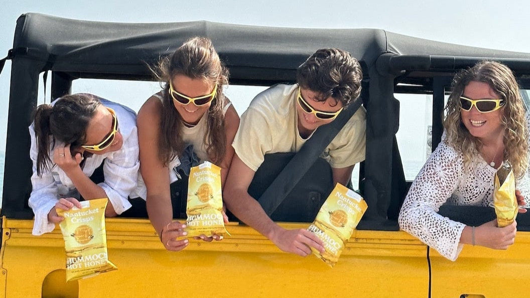 BluBlocker Nantucket Crisps X Viper Sunglasses with Honey Frame and Amber Lens-Safety Glasses USA-6