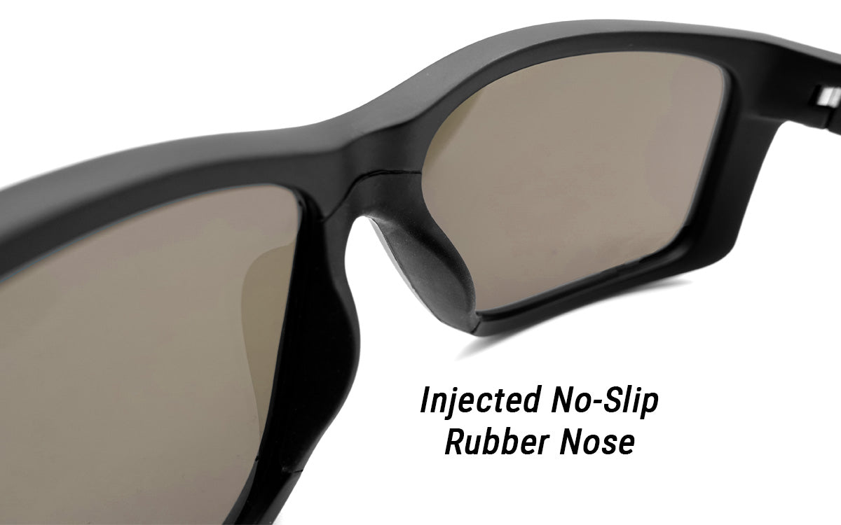 Detour Breach Z87+ Safety Glasses with Matte Black Frame and Polarized Green Machine Lens-BREACH-511-Safety Glasses USA-5