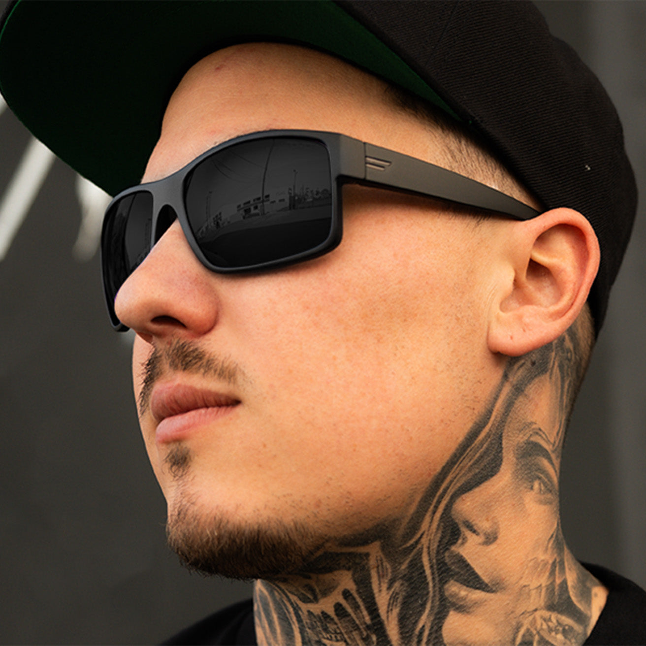 TOROE MOJAVE C3 Black Polarized Sunglasses