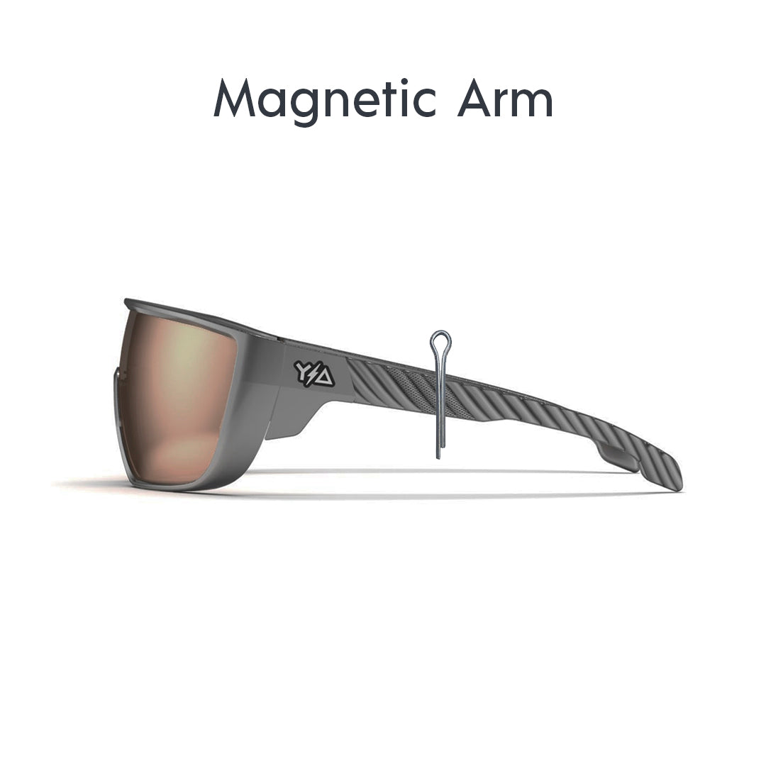 Wye Delta Z87+ Conductors Gun Metal Safety Glasses-Safety Glasses USA-4