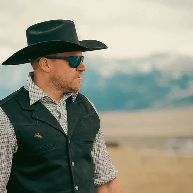 Edge Defiance Safety Glasses on the ranch