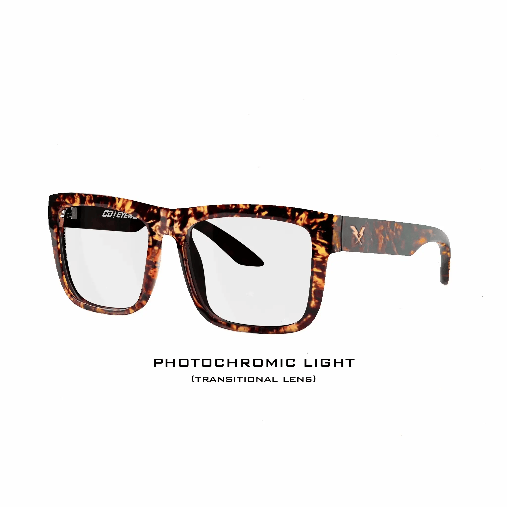 CO Eyewear Drifter Z87 Safety Glasses with Tortoise Frame and Photochromic Lens-Safety Glasses USA-1