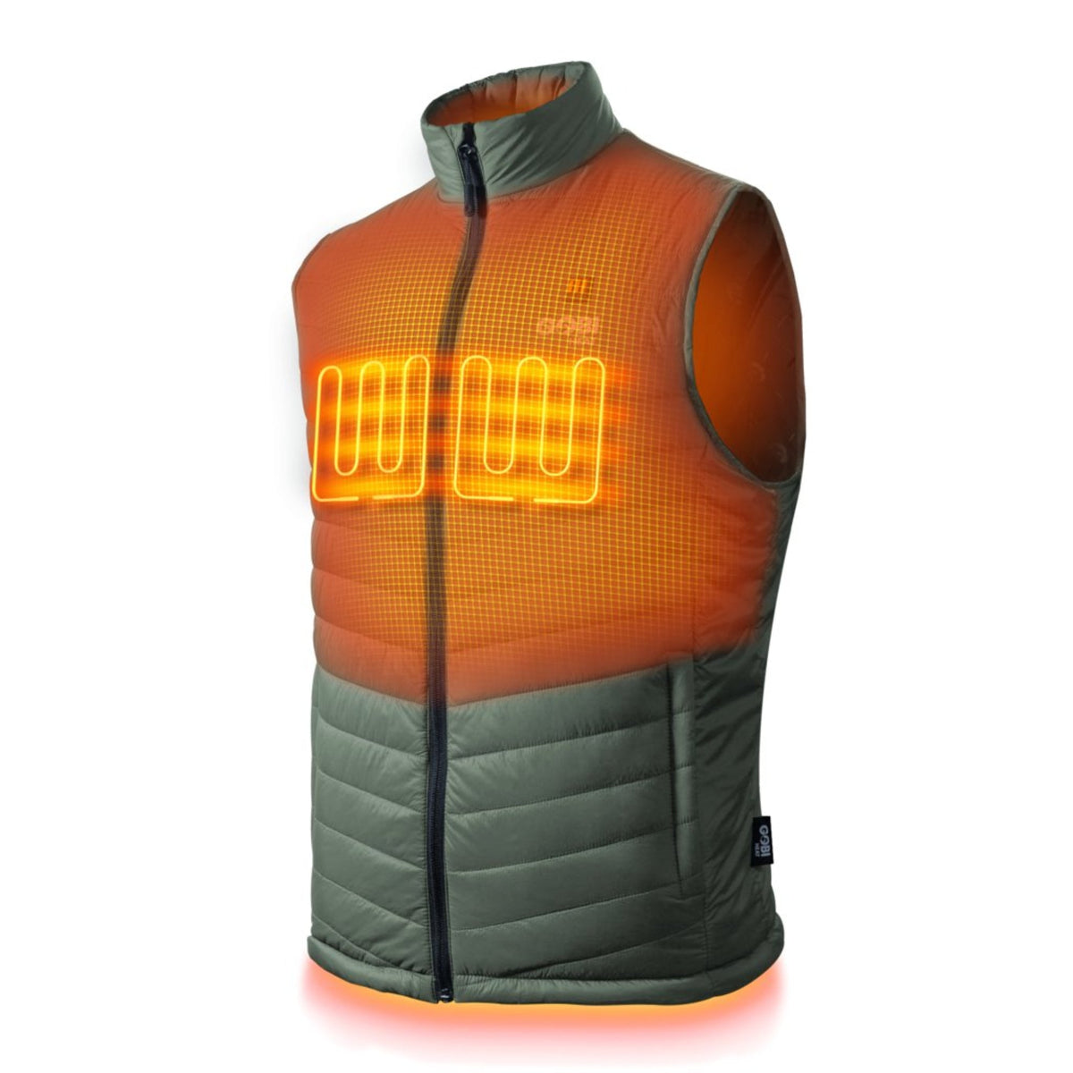 Gobi Dune Men's Heated Vest Moss S DU-MO-S