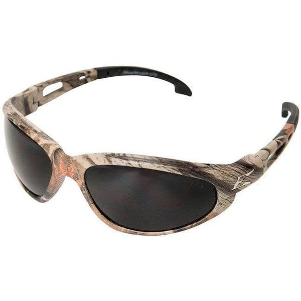 Edge Dakura Safety Glasses-SW116CF-Camo Frame - Smoke Lens-Safety Glasses USA-12