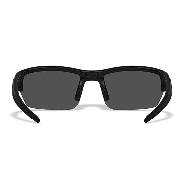 Wiley X Saint CHSAI08 Sunglasses with Matte Black Frame and Smoke Gray Lenses Nosepiece View