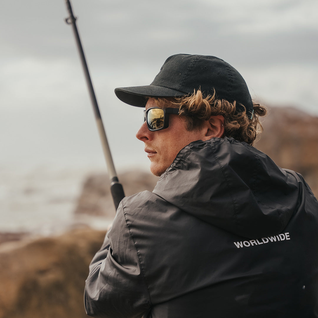 Detour Breach Z87+ Safety Glasses with Matte Black Frame and Polarized 24K Gold Lens-BREACH-514-Safety Glasses USA-4